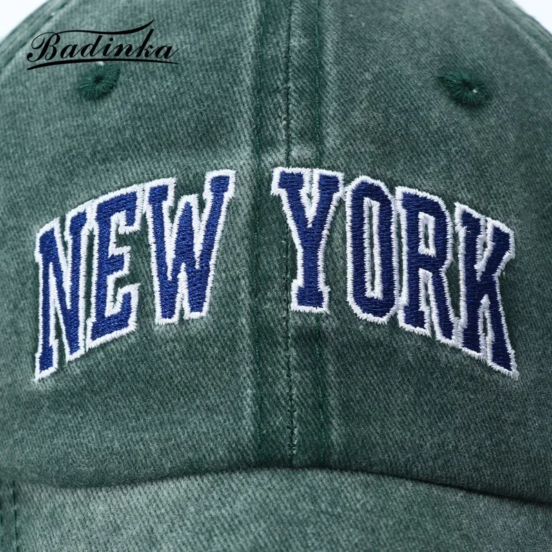 2024 New Black Green Baseball Snapback Cap Bone New York Embroidery Dad Hat Sombrero Hip Hop Vintage Hats for Men Gorras Hombre