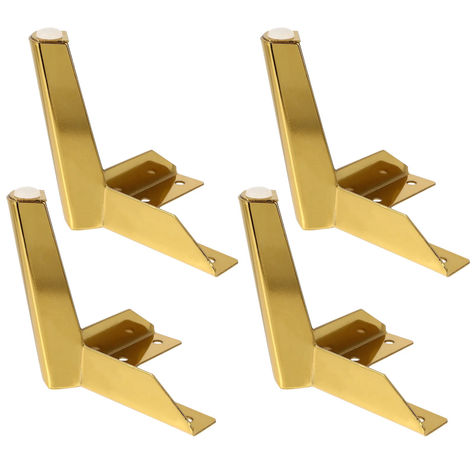 

4Pcs Sturdy Iron Furniture Legs Cabinet Feet Sofa Feet Support Legs for Tables Cabinets Desks Furniture Replacement Durable