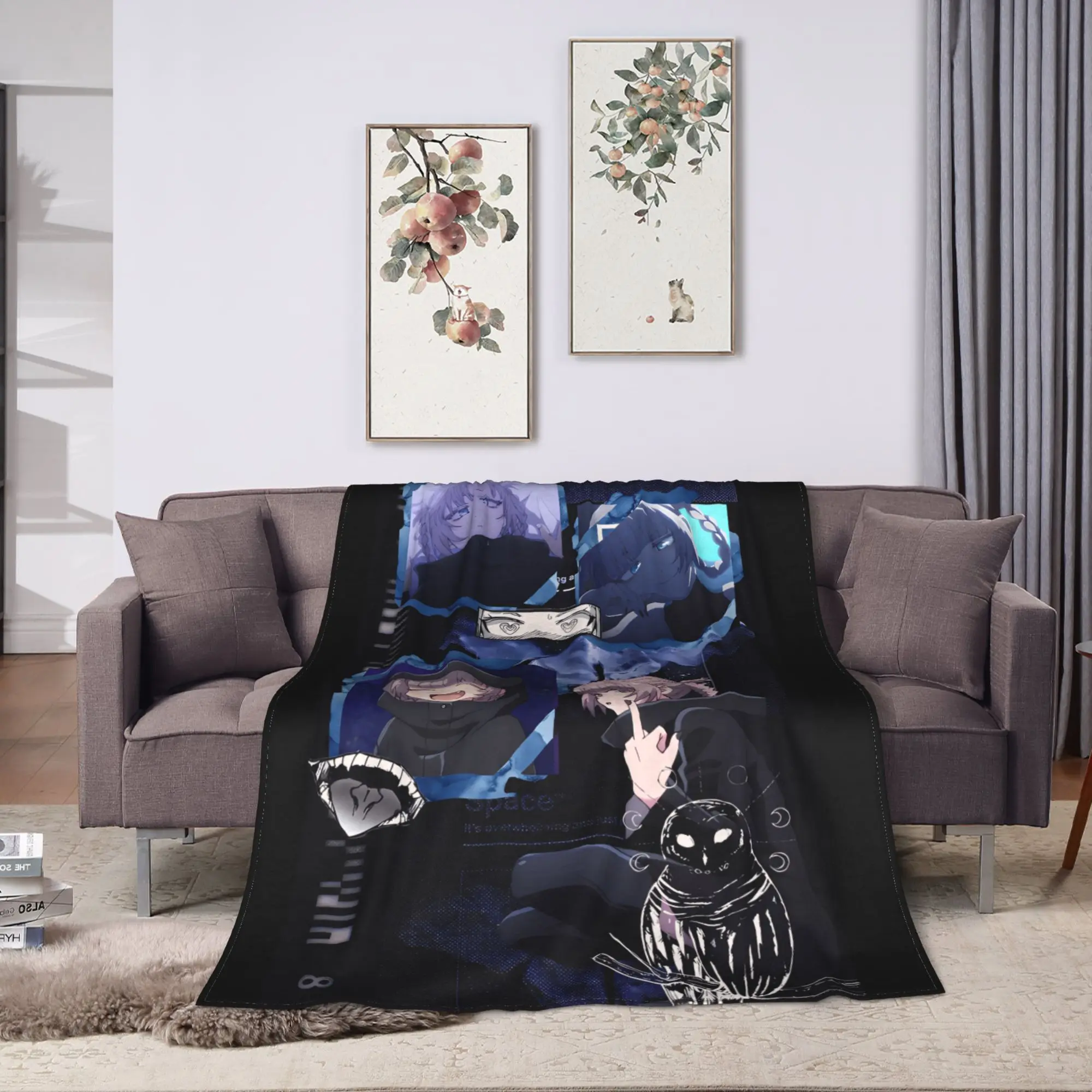 Call of the Night Mange Blanket Quality Warm  Bedding Throws Winter Picnic Bedroom Funny Bedspread