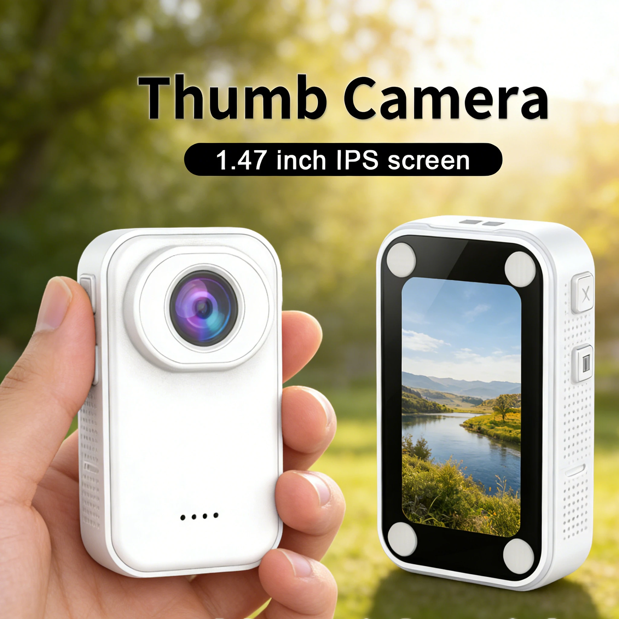 Outdoor recording with mini camera