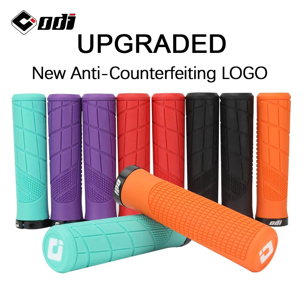 ODI Rubber Handlebar Grips MTB Lock-on Grip Shockproof Non-slip Mountain/Road Bike Handle Cuffs Cover Folding Balance Bike Parts