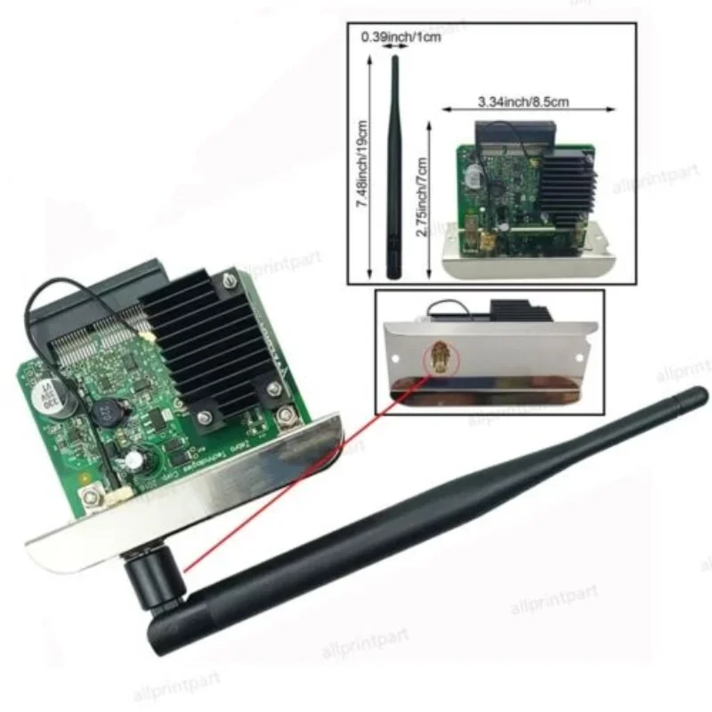 

For Zebra ZT510 ZT610 ZT411 ZT421 ZT620 P1083320-037A Wireless Network WIFI Card
