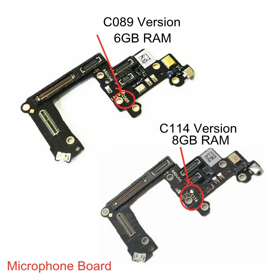 For OPPO RX17 R17 Pro USB Charger Charging Port Dock Connector Board Flex Cable Microphone Board Replacement Part