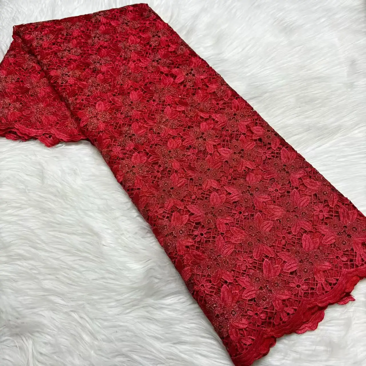 tela-de-encaje-guipur-africano-cordon-de-encaje-naranja-bordado-encaje-frances-para-vestido-de-novia-tela-de-encaje-de-5-yardas