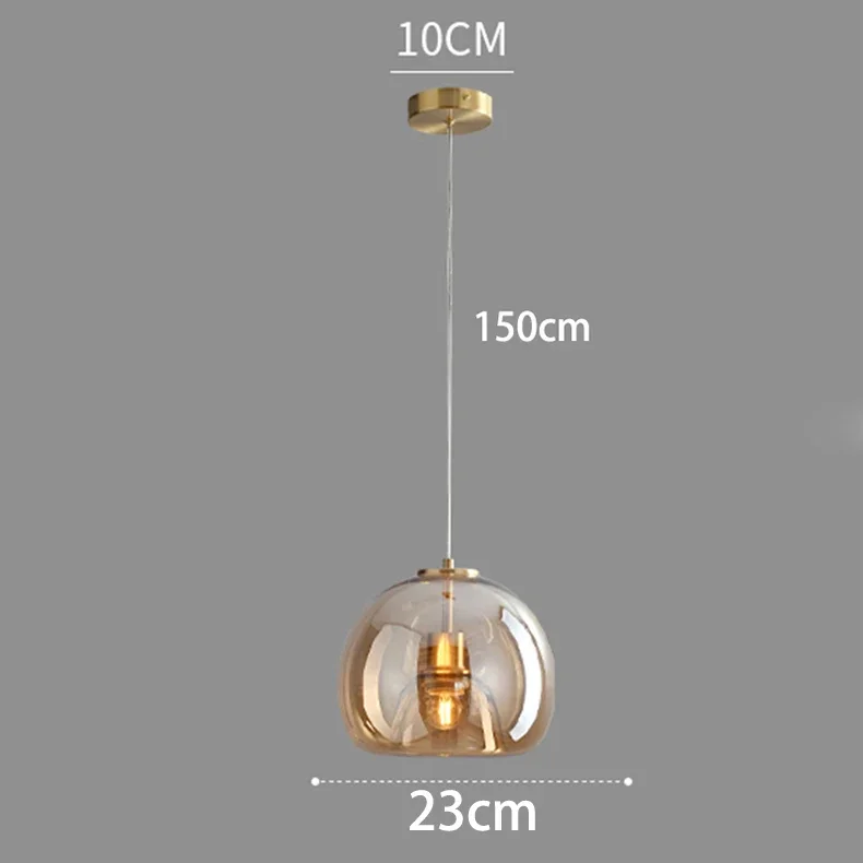 Moderne Home Decor Verlichting Glazen Hanglamp Lampen voor Woonkamer Kroonluchters voor Eetkamer Hanglamp Binnenverlichting