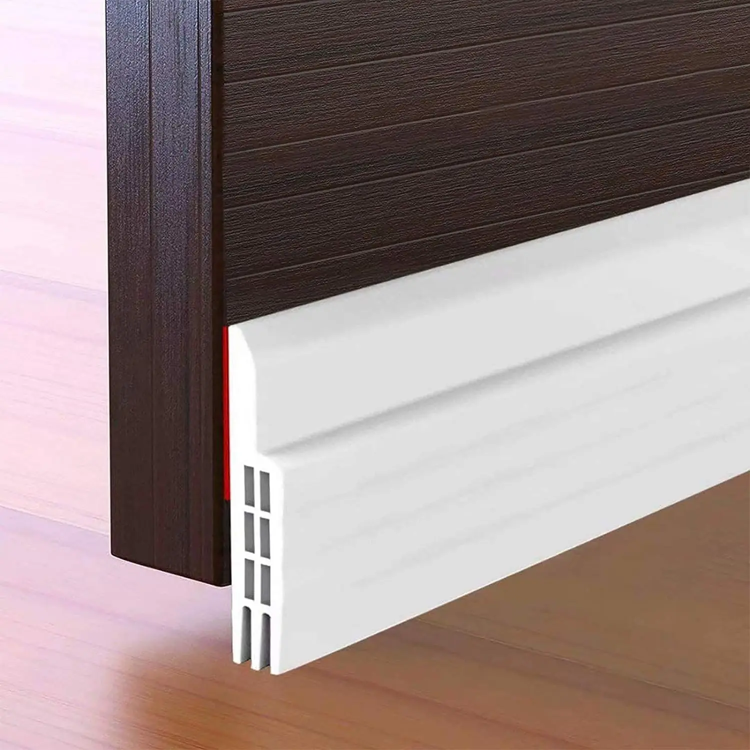 New 5cm Self Adhesive Door Bottom Seal Strip Soundproof Windproof Under Door Draft Stopper Weather Stripping Gap Blocker 4