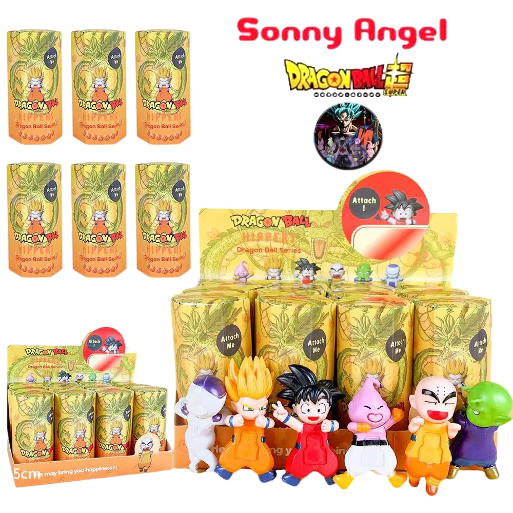 Random Send Dragon Ball Hippers Decorative Mini Anime Figures Ornaments Dolls Fans Children Christmas Birthday Gifts