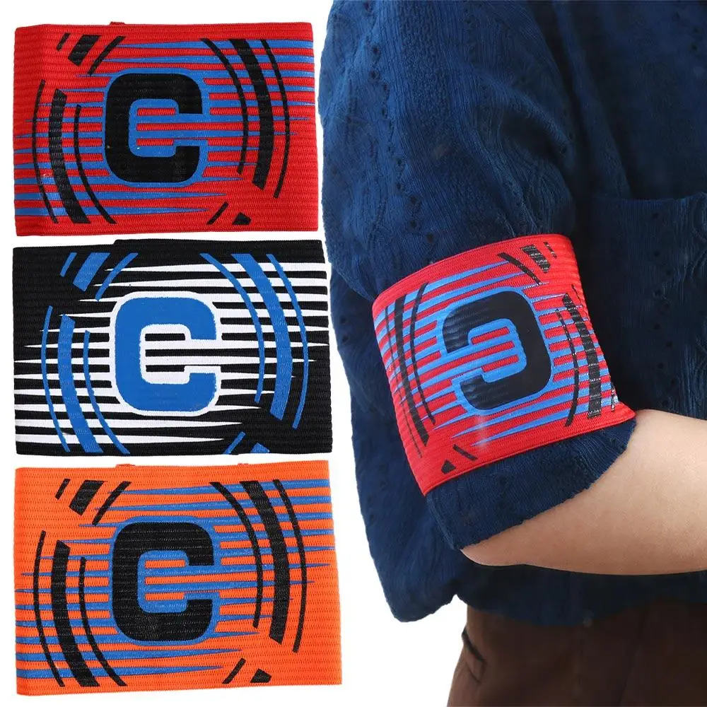 

Регулируемая футбольная повязка на руку капитана, нейлоновая повязка на руку для предотвращения падения, несколько цветов, прочная повязка на руку капитана группы
