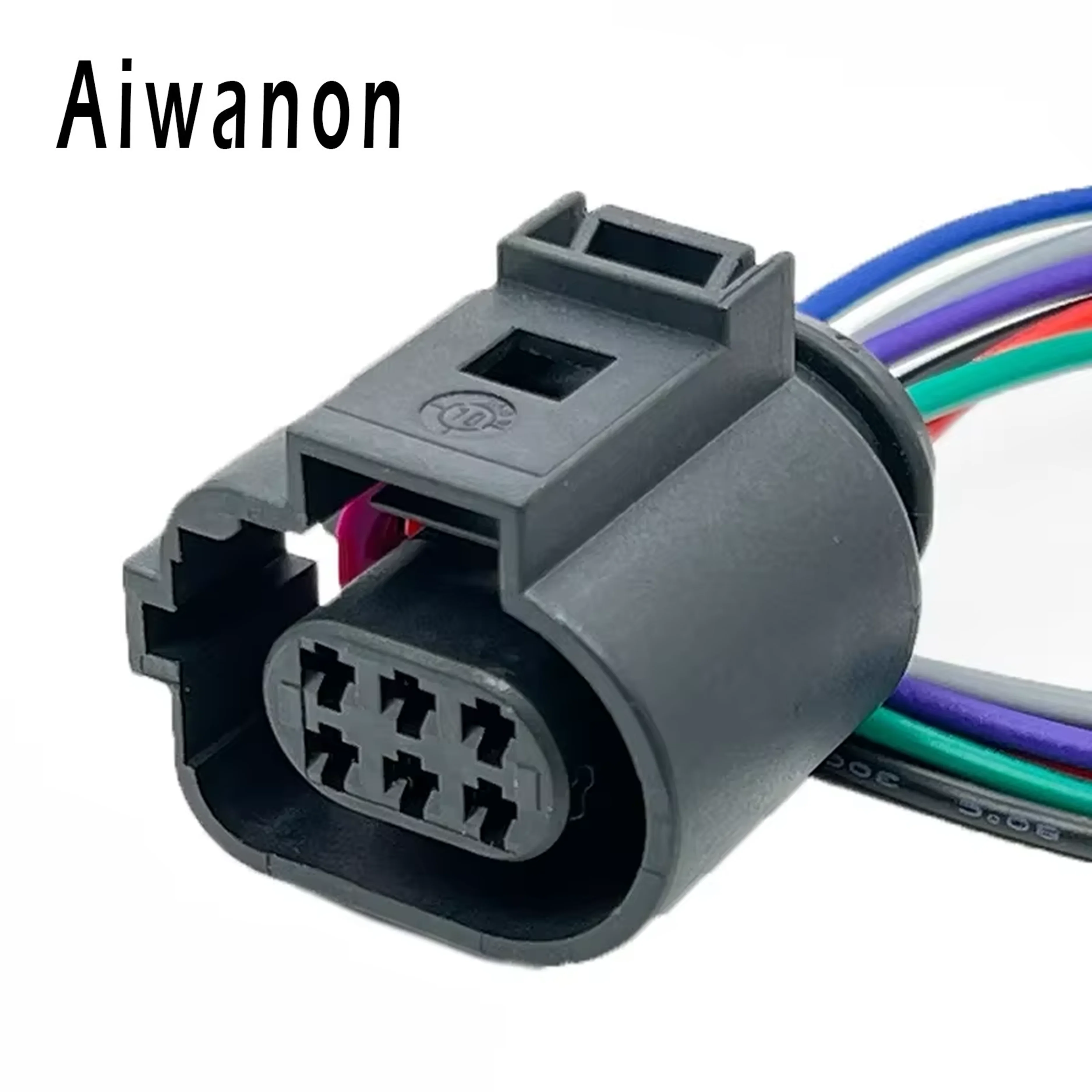 1 Set 6 Pin 1.5mm Car GR Waste Valve Waterproof Electrical Cable Connectors Female Wiring Harness Plug