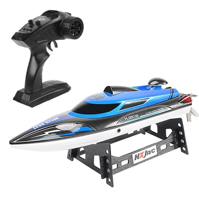 HJ808 RC Boat 2.4Ghz 25km/h High-Speed Remote Control Racing Ship Water Speed Boat Children Model Toy