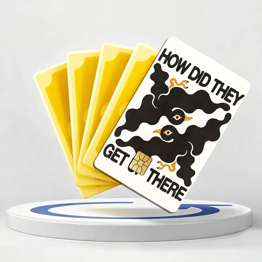 Endless Hissing Art A-Alexander Khabbazi Card Stickers for Bank Access Protective Waterproof Film Cover Sticker Gift