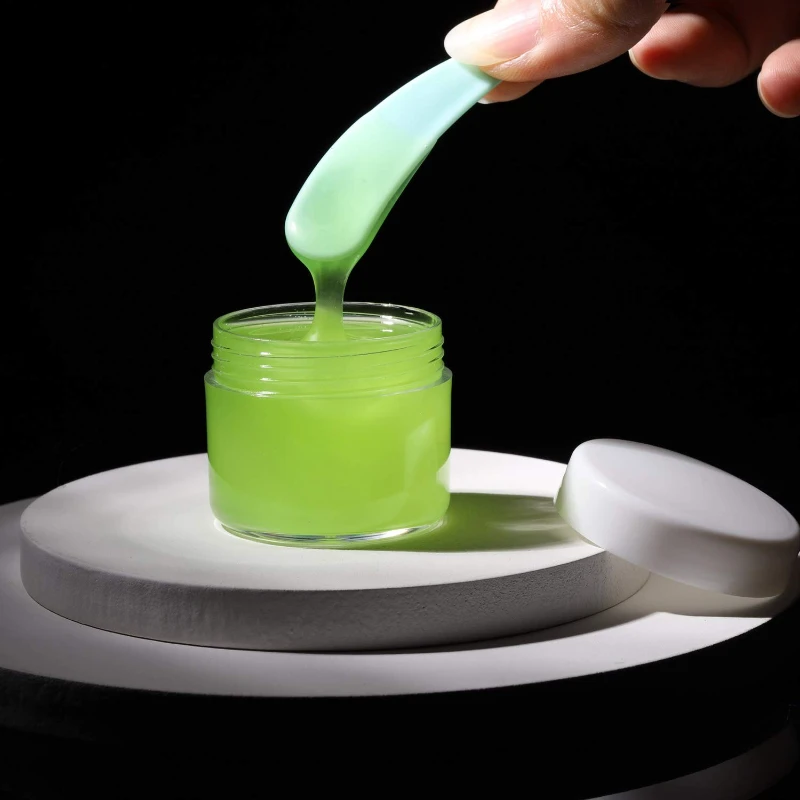 Pot de Lotion en plastique vide transparent de 20g, 2 pièces, couverture souple cosmétique de voyage pour crème pour le visage, conteneurs de baume à lèvres