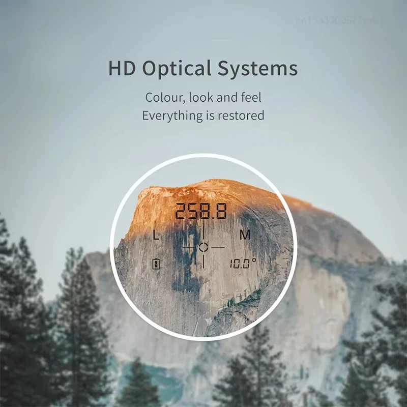 DUKA ATuMan TR1 Inkersi Entfernungsmesser für die Jagd Golf Entfernungsmesser Laser-Entfernungsmesser Teleskop Telemeter 800M 1200M
