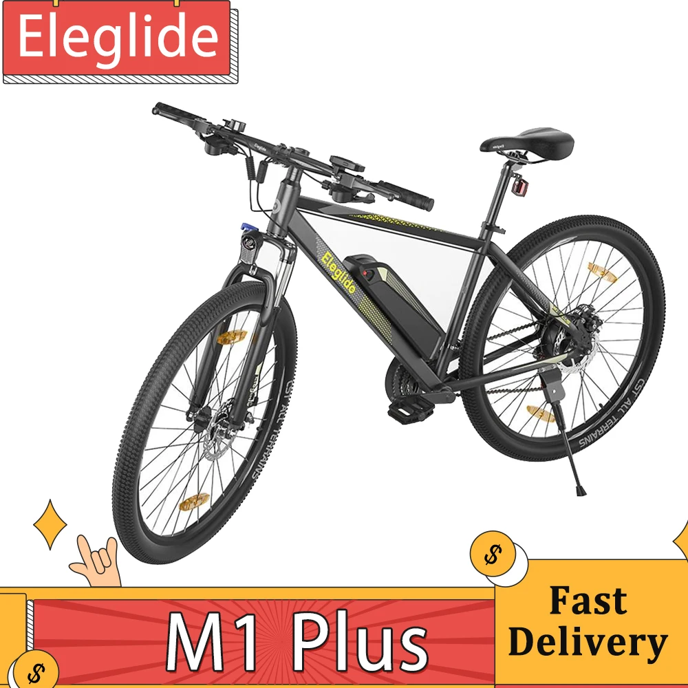 ELEGLIDE M1 PLUS 29 Inch Electric Bike 36V 12.5Ah Battery 100KM Range 250W Brushless Motor 25Km/h Max Speed MTB Moped Bike