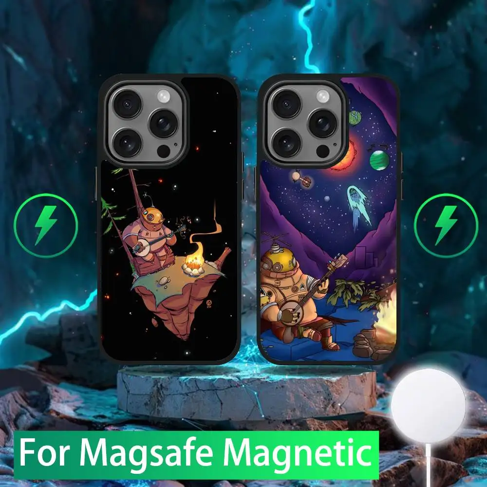 

Game O-OuterS Wilds Phone Case For iPhone 16,15,14,13,12,11,Pro,Max,Plus,Mini,SE New Magsafe Magnetic Wireless Charging