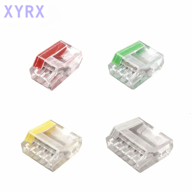 Wire Connector 252 253 254 255 Mini Quick Conectors Universal Compact Wiring Conductor Push-in Terminal Block LED Conector