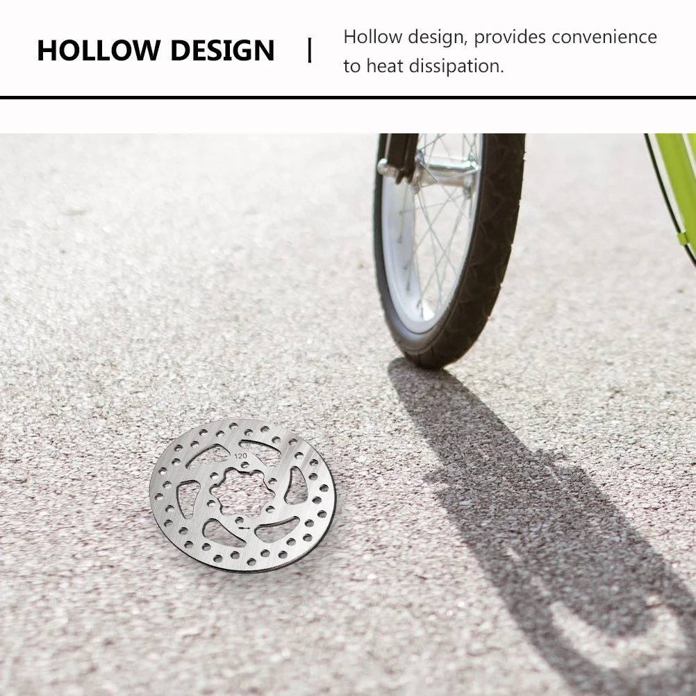 

1pc Stainless Steel Rotor Bike Parts Electric Scooter Cooling Replacement Accessories Hollow Design Rotor Bolts Disc