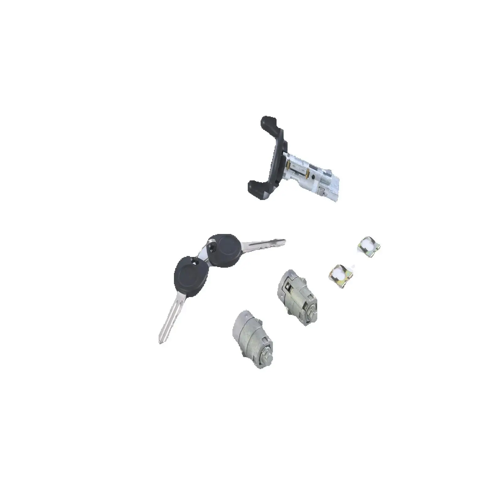3Pcs Ignition Switch Door Lock Cylinder Set 12472980 FOR Chevrolet Astro Express Silverado Tahoe