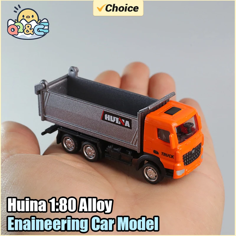 

Huina 1/80 инженерная модель автомобиля из сплава, экскаватор, самосвал, погрузчик, бульдозер, трактор, коллекция игрушек для детей, подарки