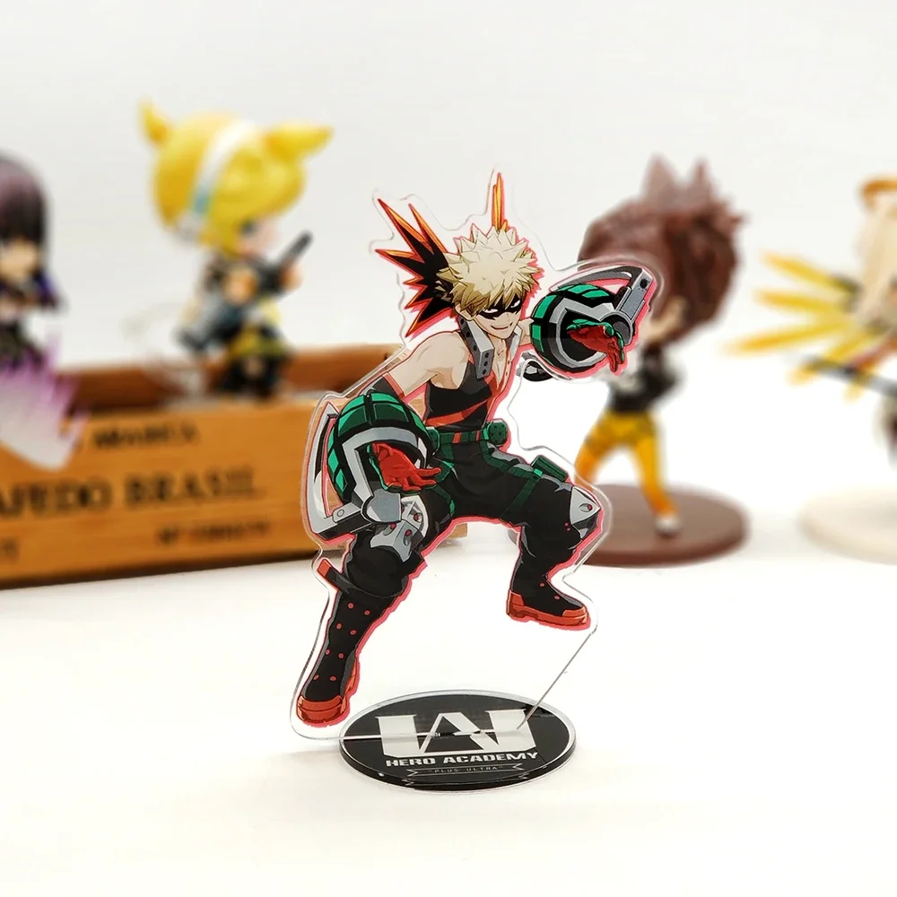 bakugou katsuki  japanese boku acrylic standee figurine decoration cake topper anime