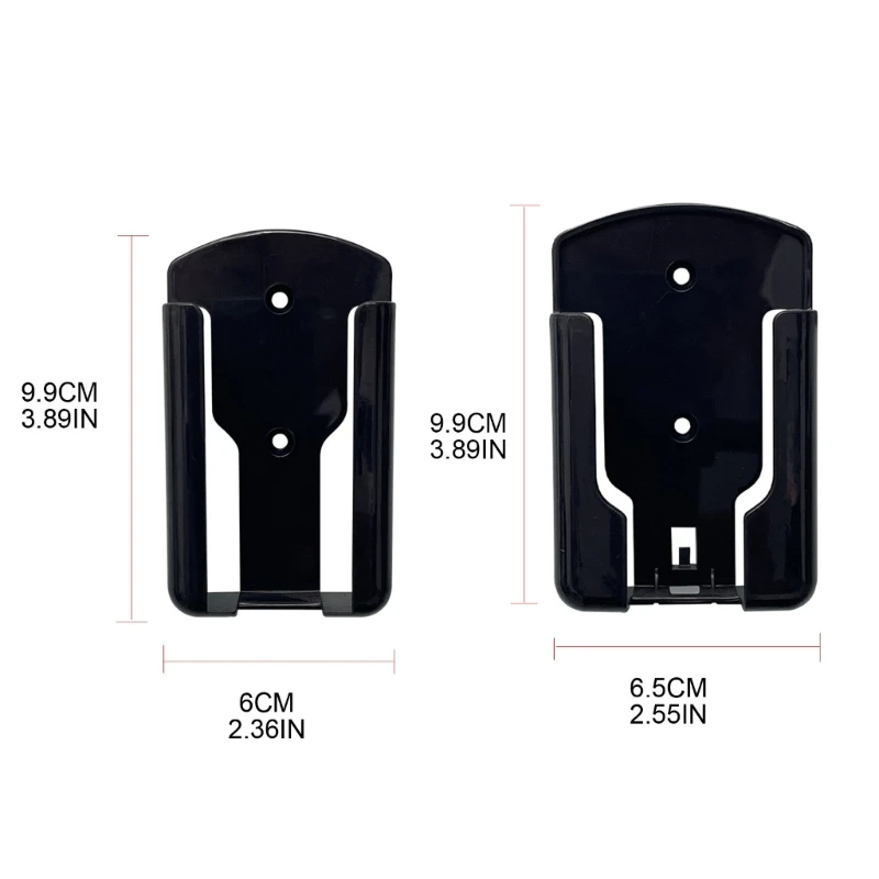 Air Conditioner Remote Control Holder Rack Self Adhesive Media Storage Box Case Wall-Mount Stand Mount Bracket