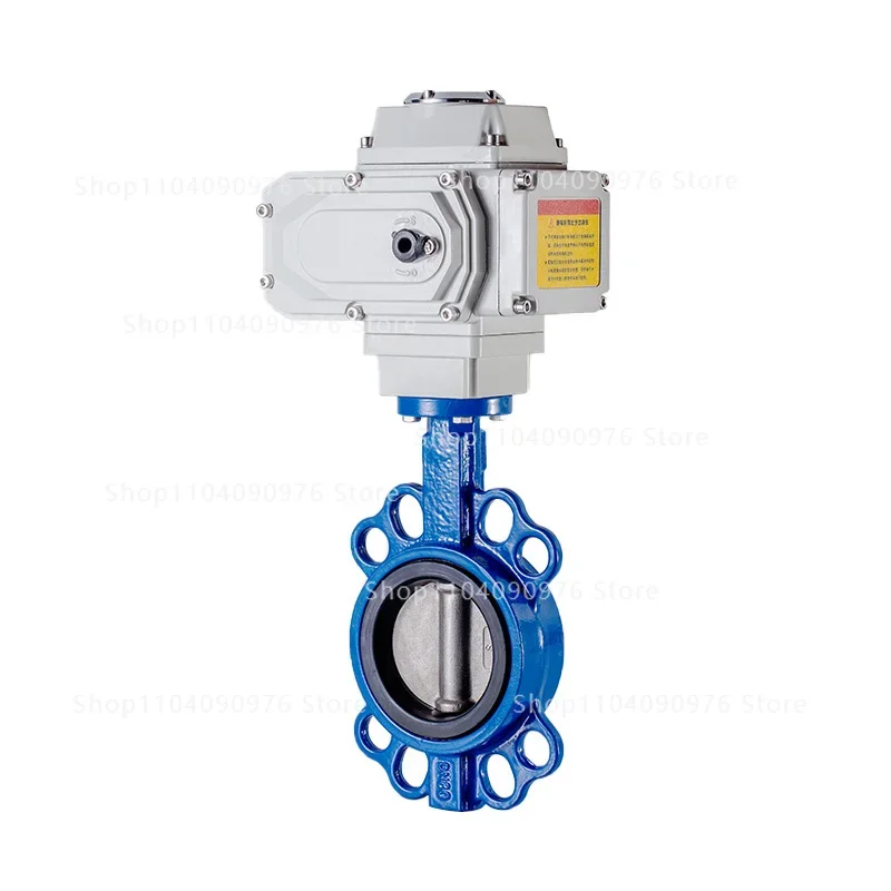 

Electric Flanged Butterfly Valve D971X-16 Clamp Soft Seal Water Valve Actuator Valve DN50 65 80 200