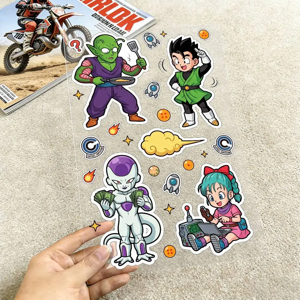 

Светоотражающие наклейки DRAGON BALL GOKU для мотоциклов, водонепроницаемые наклейки для шлемов, скутеров, топливных баков, ящиков для инструментов, гоночных мотоциклов