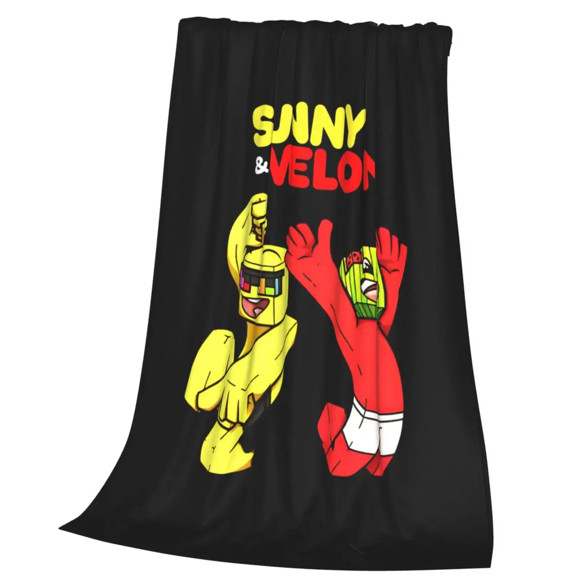 Sunny And Melon Blankets Soft Warm Flannel Throw Blanket Bedding for Bed Living room Picnic Travel Home Sofa