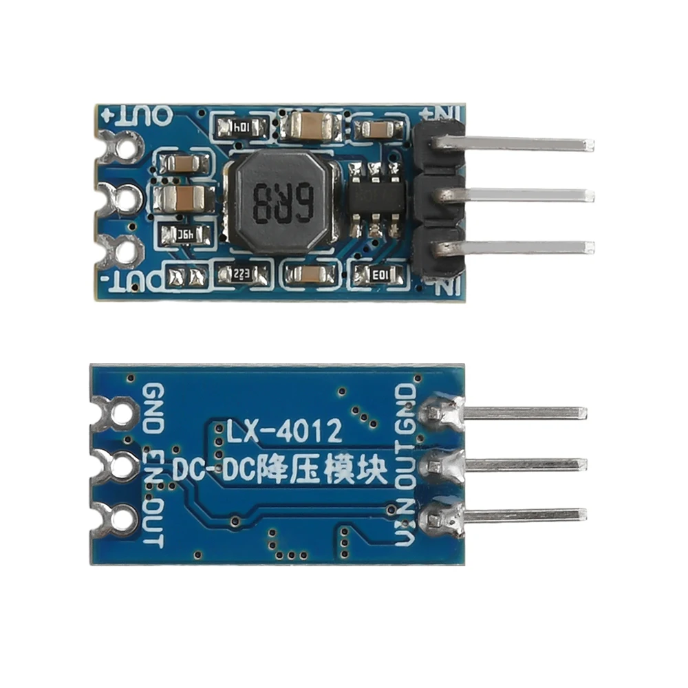 DC-DC Buck Module Wide Voltage 5-40V to 3.3V/5V/9V/12V DC-DC Three-terminal Regulator Mini 1.2A Buck Converter Power Module