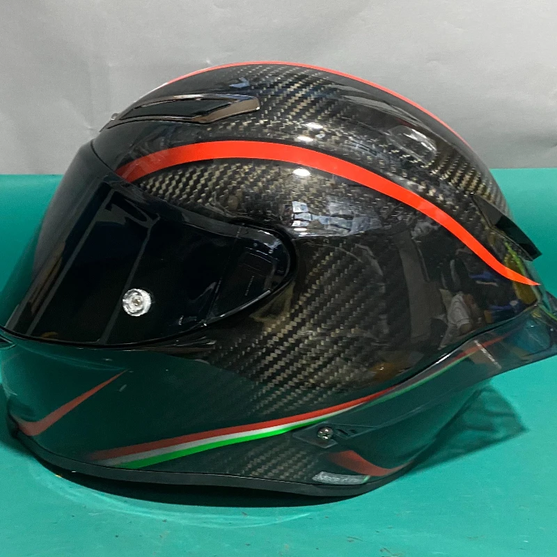 

Полнолицевой шлем, мотоциклетный шлем из углеродного волокна, мужской всесезонный гоночный автомобиль, шлем для бега, мотоциклетное оборудование Capacete