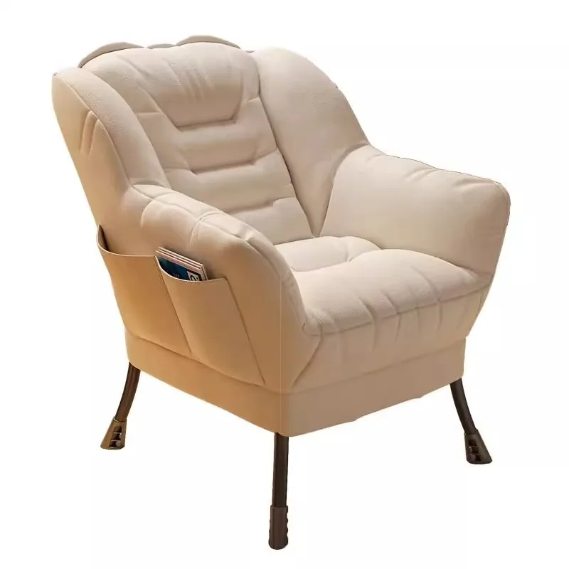 Lazy sofa Computer small sofa Comfortable single sofa chair College student dormitory Lazy balcony Bedroom back chair