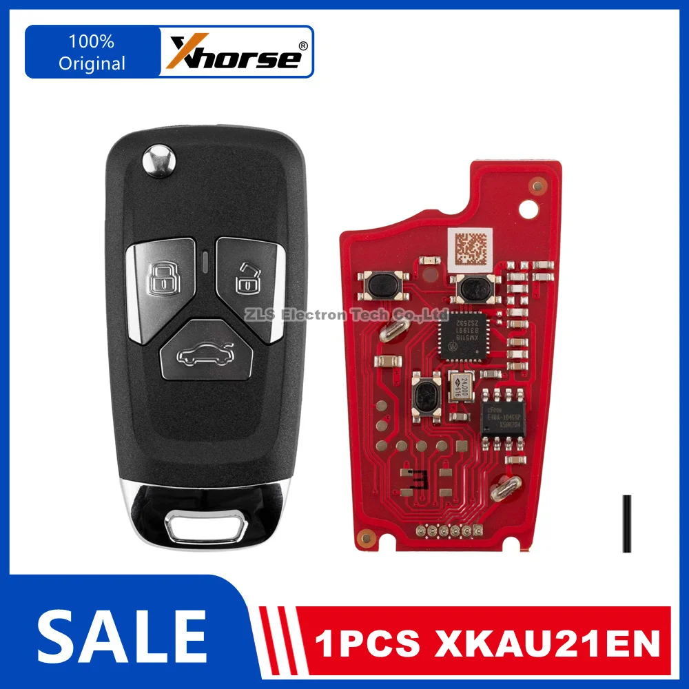 1 Piece XHORSE XKAU21EN AUD.I Style Universal Wired Remote Key English Version for VVDI Tools