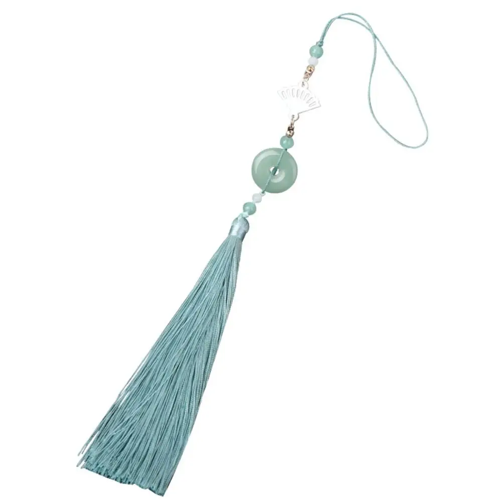 

Imitation Jade Hanging Imitation Jade Lotus Pendant Jewelry Accessories Classical Hanfu Tassel Pendant DIY Crafts Waist Pendant