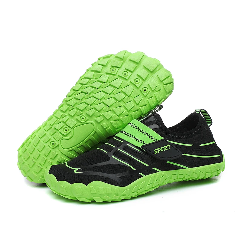 Kids Water Shoes Aqua Socks Anti-Slip Breathable Barefoot Sneakers for Beach Swimming Hiking River Trekking Summer Camp Outdoor