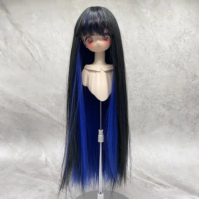 New DD MDD TF SD Doll Wig Multicolor Long  Straight  Hair BJD Wig for DIY 1/3 1/4 1/6 BJD Dolls Accessories