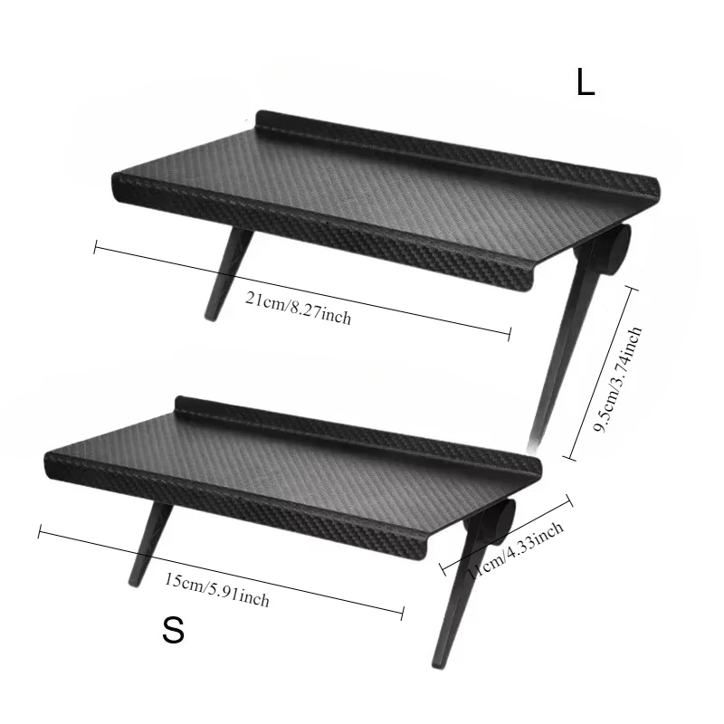 TV Monitor Rack Screen Top Storage Shelf Holder Home Storage Computer Multi-functional Organizer Bracket