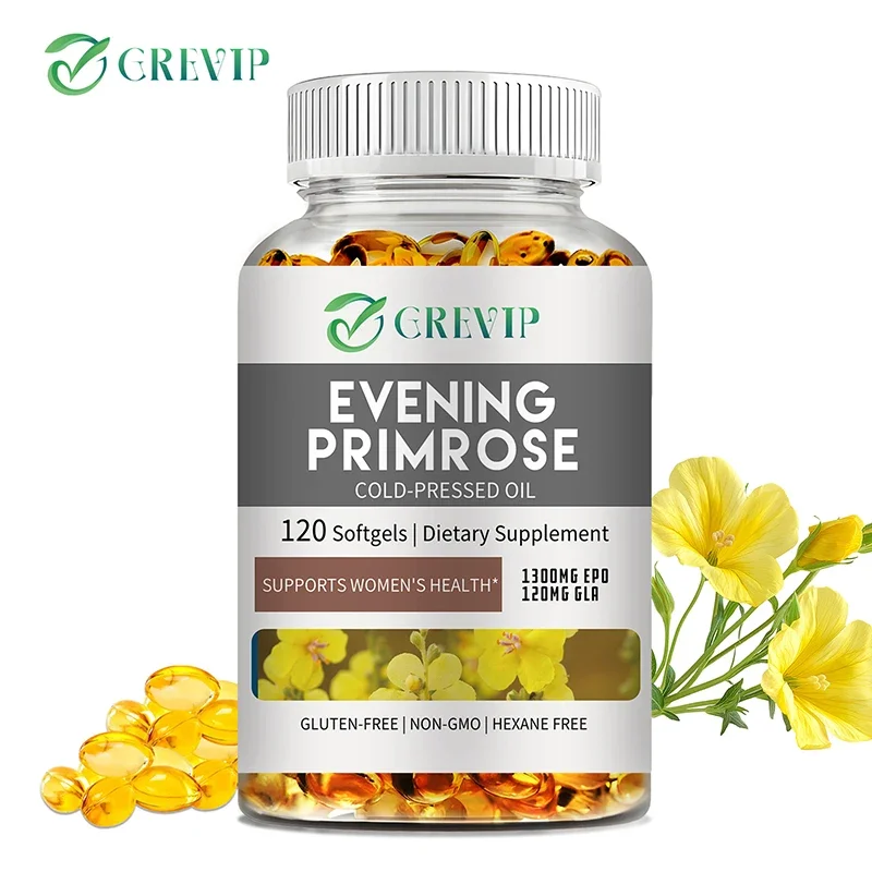 Evening Primrose Oil - Anti-aging Antioxidant Strong Bones Enhance Immunity for Women