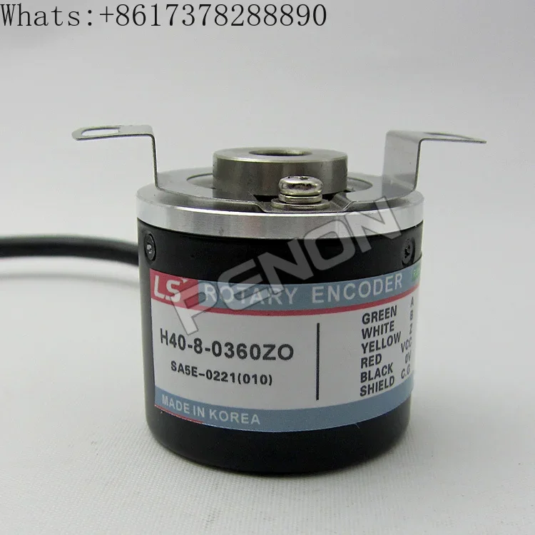 New H40-8-0360ZO rotary incremental encoder with outer diameter of 40, aperture of 8, pulse of 360, high quality