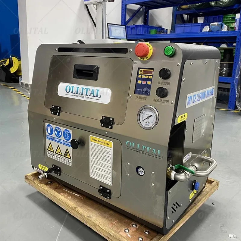 Industrial Dry Ice Blasting Cleaning Machine For Heavy Duty Applications