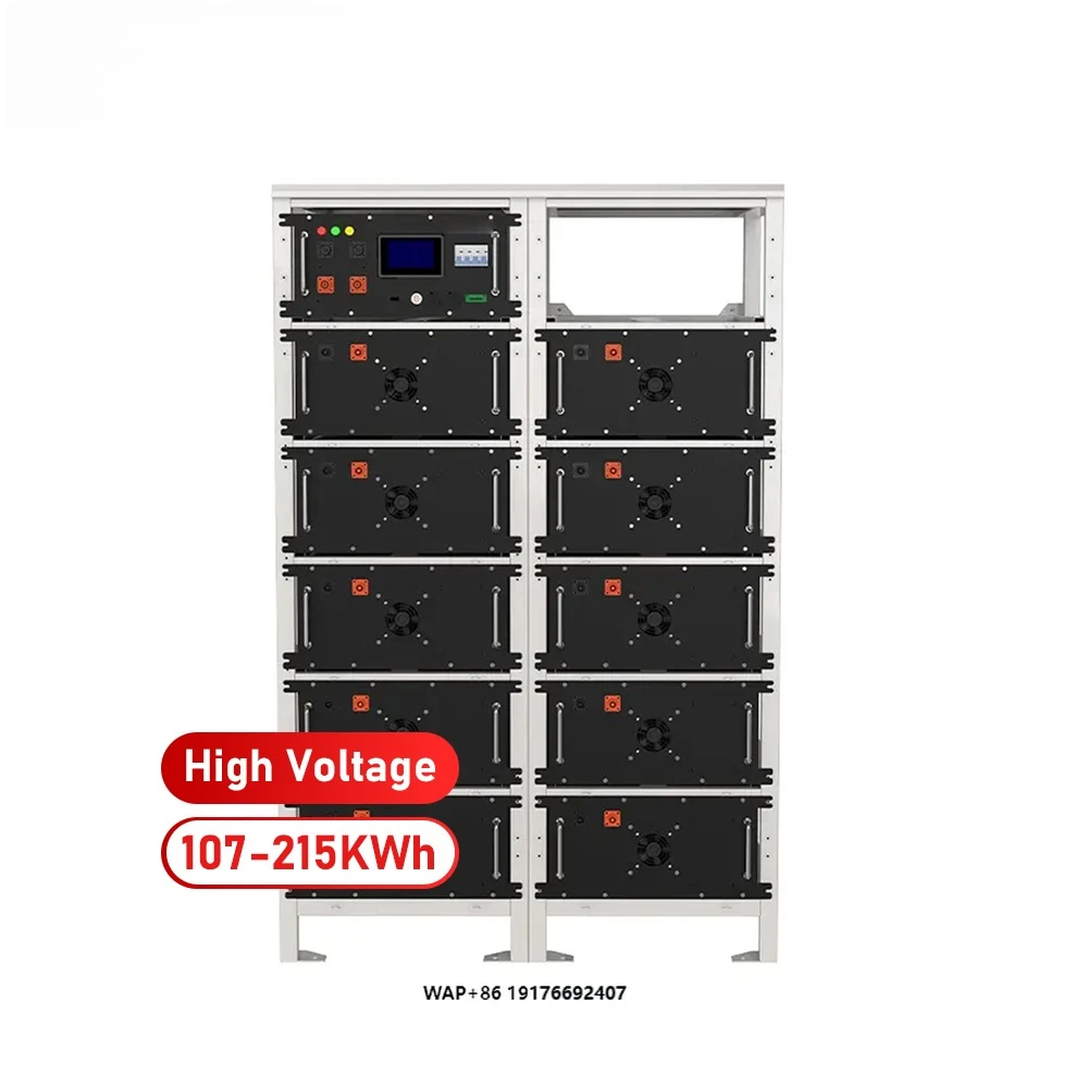 

Amosolar High Voltage Solar Battery 64V 107V 215V 50A 100A 280Ah Customizable LiFePO4 Battery