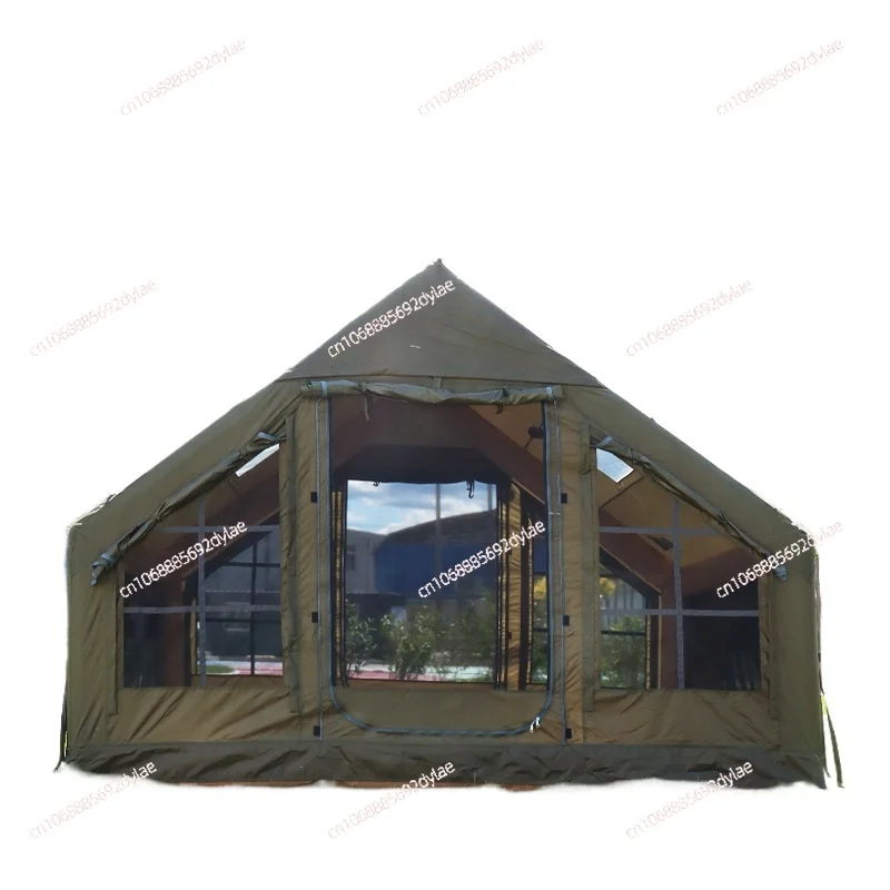 Glamping Inflatable Outdoor Camping Tent   Family Luxury Tent