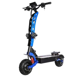 Free Shipping Scooter with 11 inch Off Road Tire Top Speed 85 km/h Dual Motor 60V 6000W Electric Scooter in US warehouse