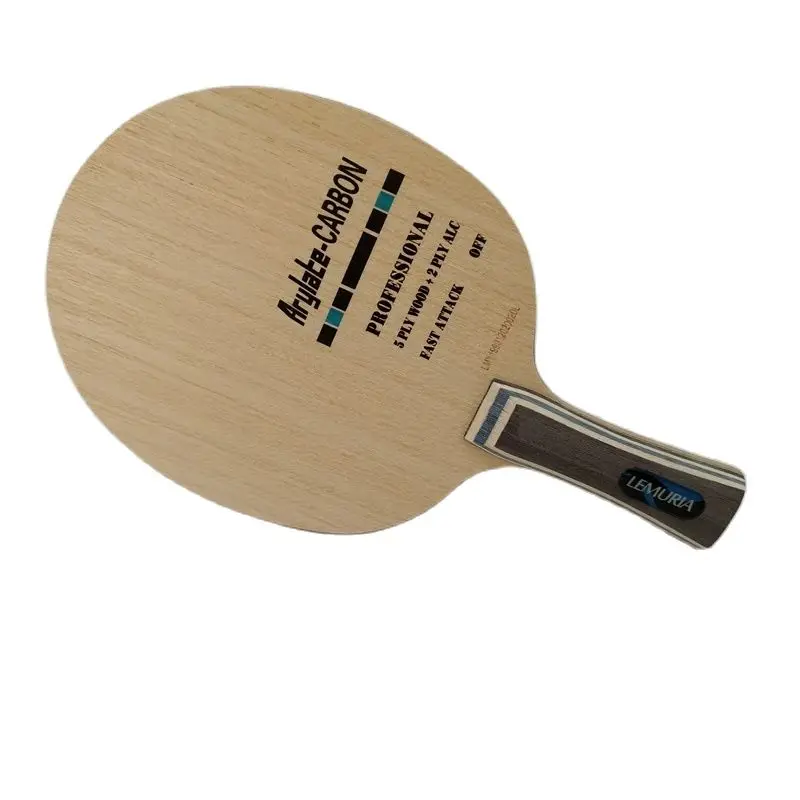 

Lemuria VIS ALC Carbon Fiber Table Tennis Blade 5 Ply Wood With 2 Layers ALC FL ST Handle Ping Pong Bat Paddle Good Control