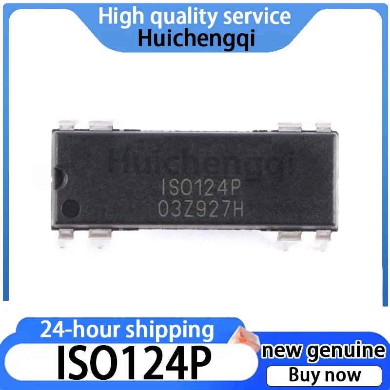 1PCS Original Genuine ISO124P ISO124 Direct Insertion PDIP-8 Isolated Amplifier Chip IC