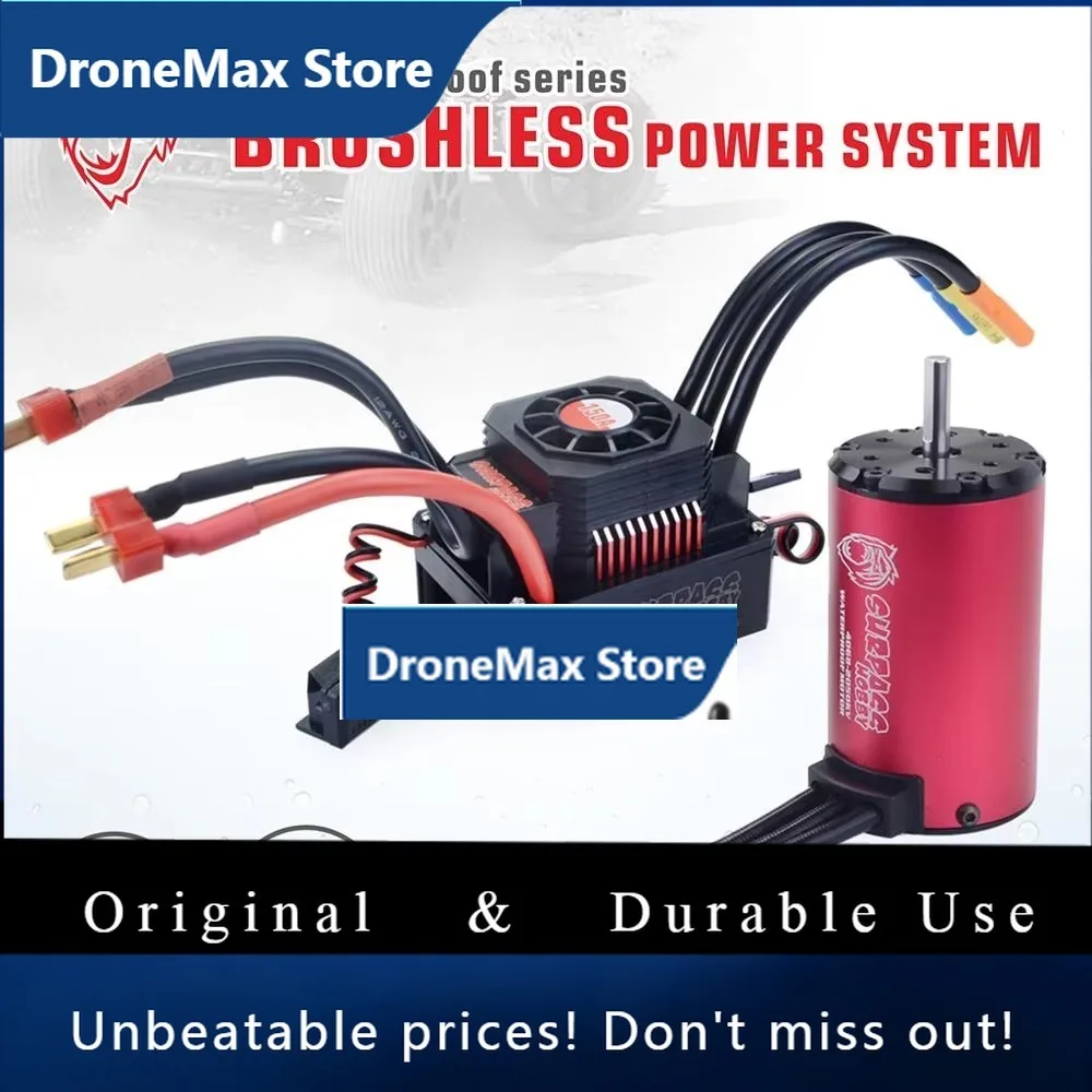 DroMaSURPASS HOBBY KK Waterproof Combo 4068 2050KV 2650KV Brushless Motor W/120A 150A Brushless ESC For 1/8 RC Drift Racing Car