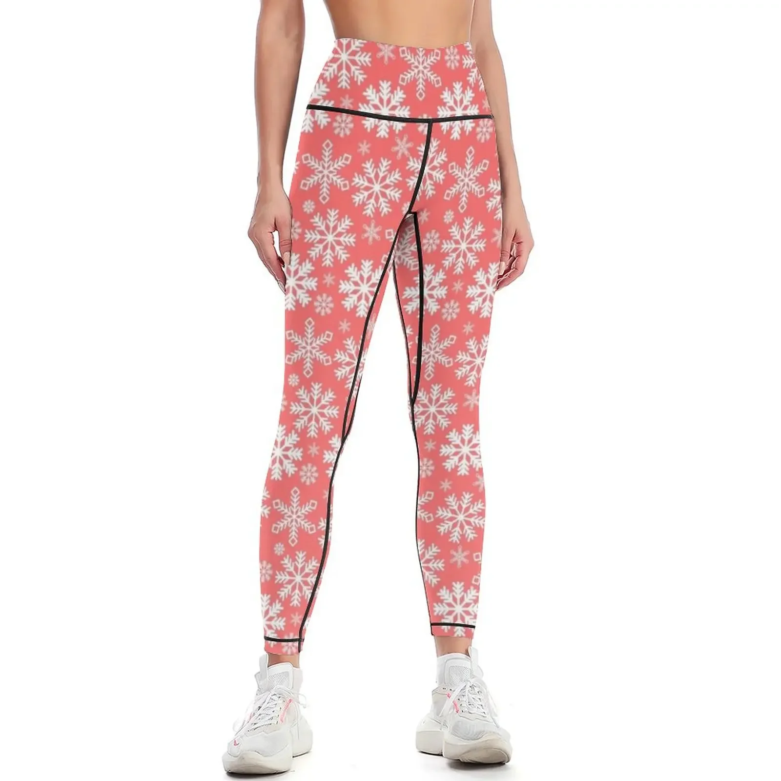 

Christmas Lights Xmas Colorful Pattern Leggings gym's clothing Sports pants woman sportswear gym Womens Leggings