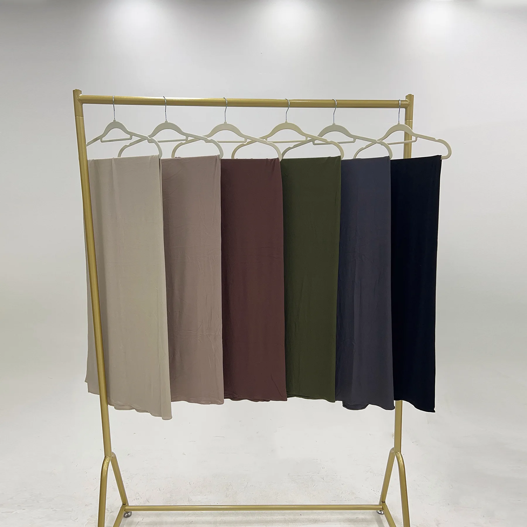 

Обычный трикотаж, хиджаб, эластичный шарф, женский мусульманский платок, длинный глушитель, модная повязка на голову в честь Рамадана, тюрбан, Bufanda, платок 180*80 см