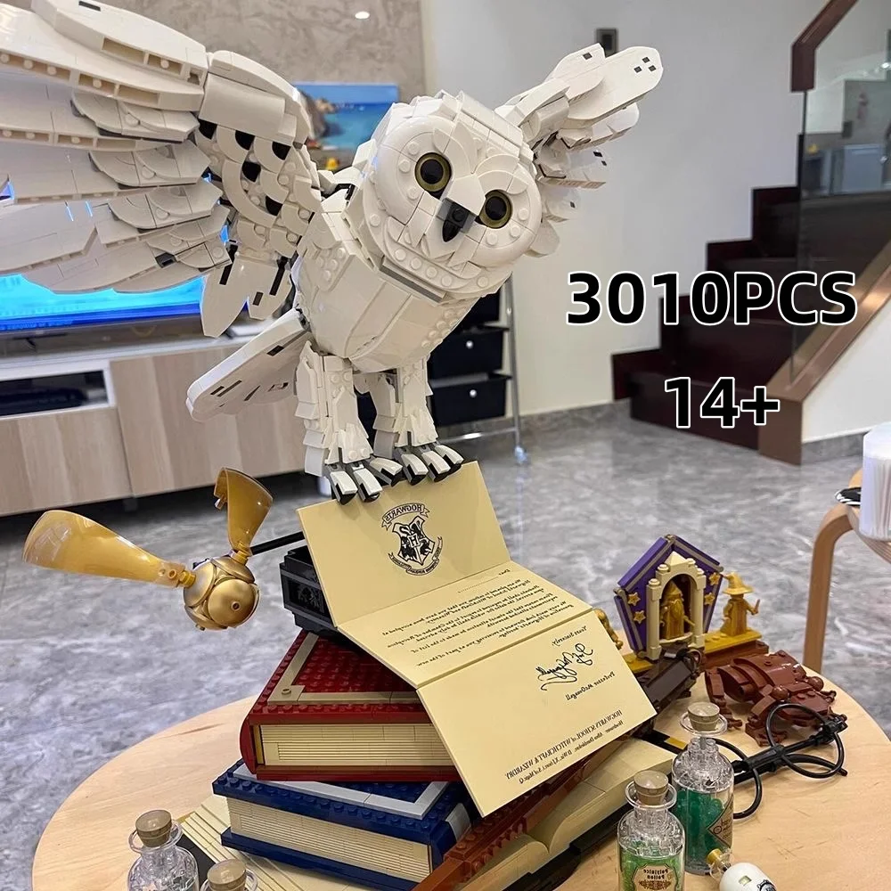 

3010 шт., коллекционное издание, строительные блоки с птицами, сборка 76391, модель, юбилейные кирпичи, игрушки для детей, подарочный набор для развлечения