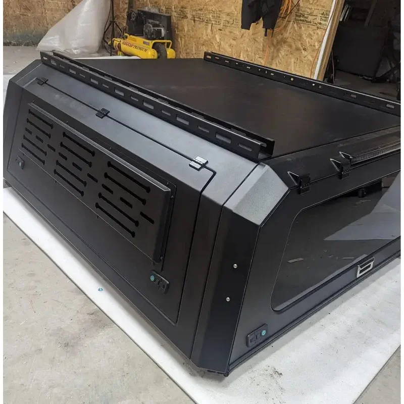 Top-level 4X4 Custom-fit Aluminum Truck Topper F150 Cap Rainproof Anti-rusted Pickup Hardtop Canopy Smartcap 5