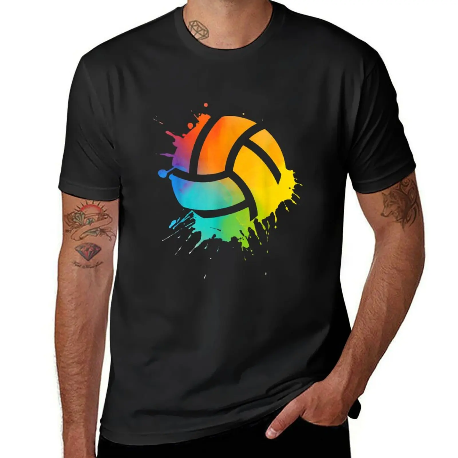 Beach Volleyball T-Shirt summer tops oversizeds tops men clothes